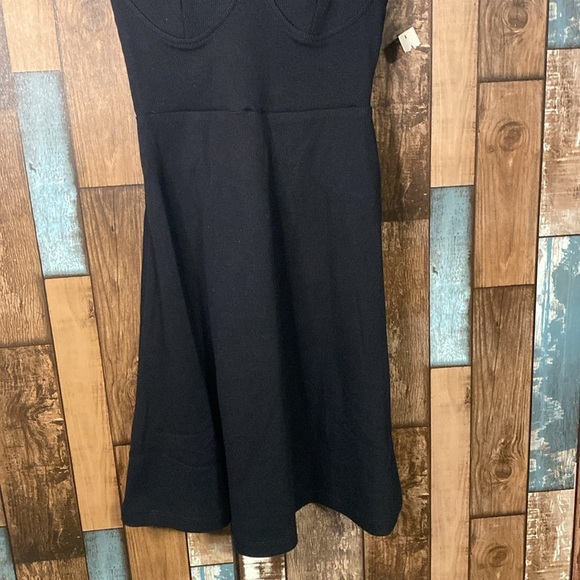 Wild fabel black ribbed tank dress - Picture 3 of 12